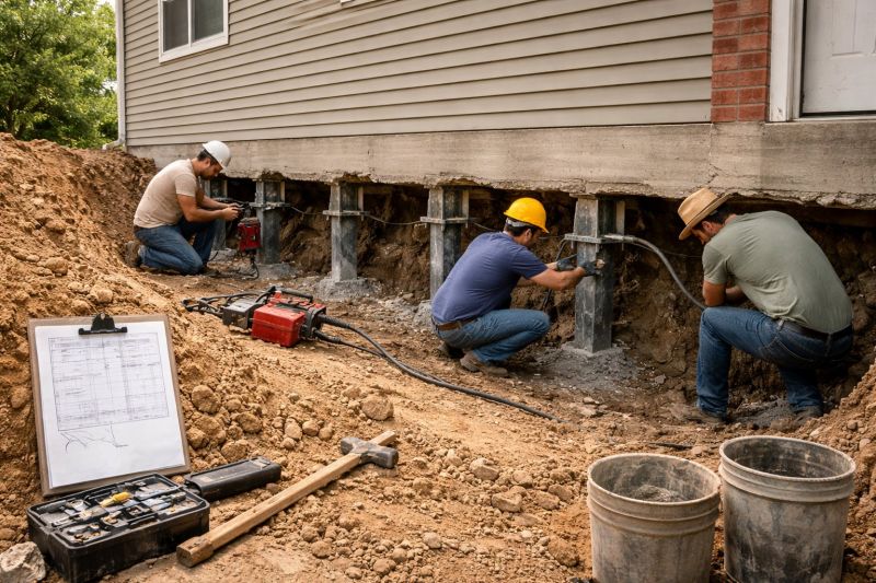 Foundation Repair in Merritt Island, FL
