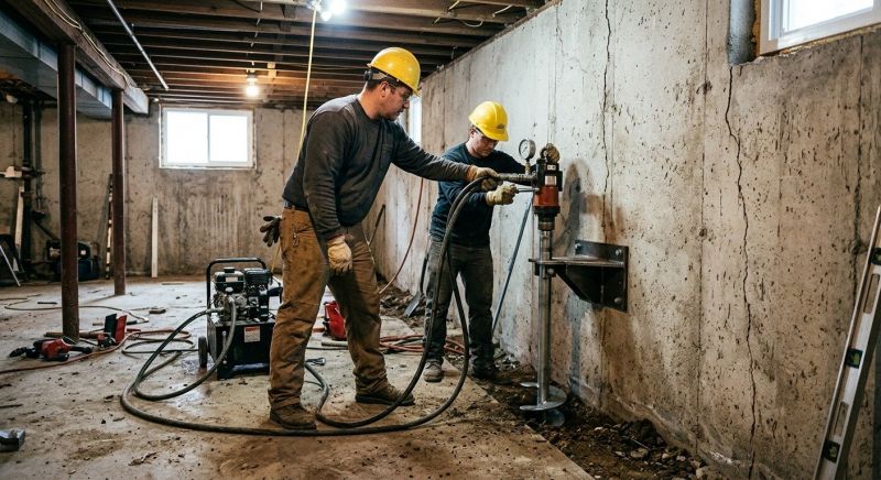 Basement Stabilization in Merritt Island, FL