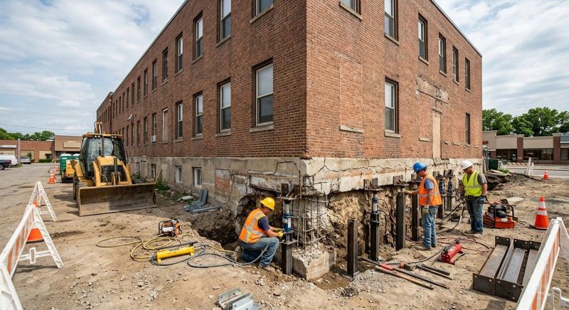Commercial Foundation Repair in Merritt Island, FL