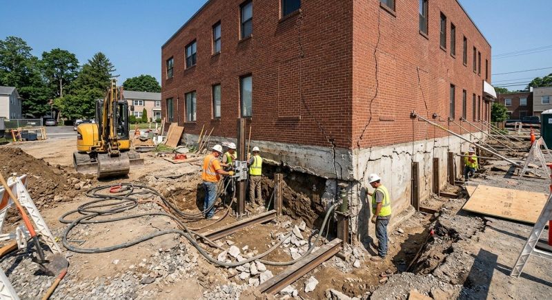 Commercial Foundation Repair in Merritt Island, FL