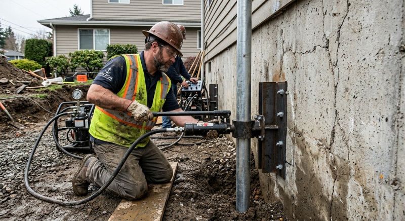 Concrete Foundation Leveling in Merritt Island, FL
