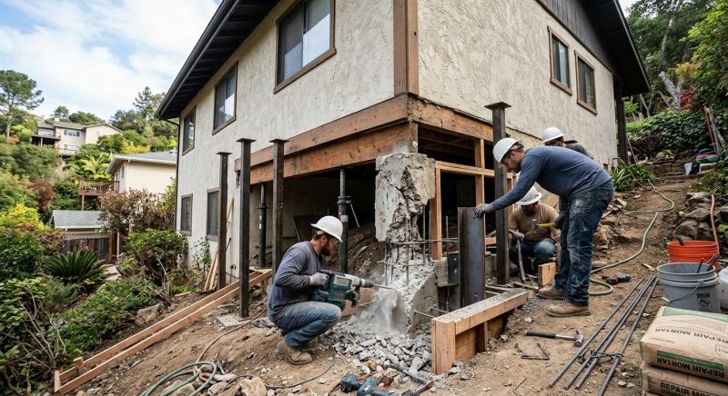 Concrete Foundation Repair in Cape Canaveral, FL