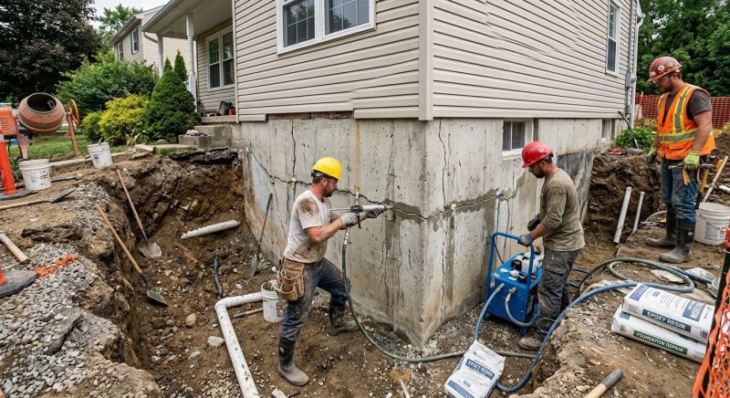 Cracked Foundation Repair in Merritt Island, FL