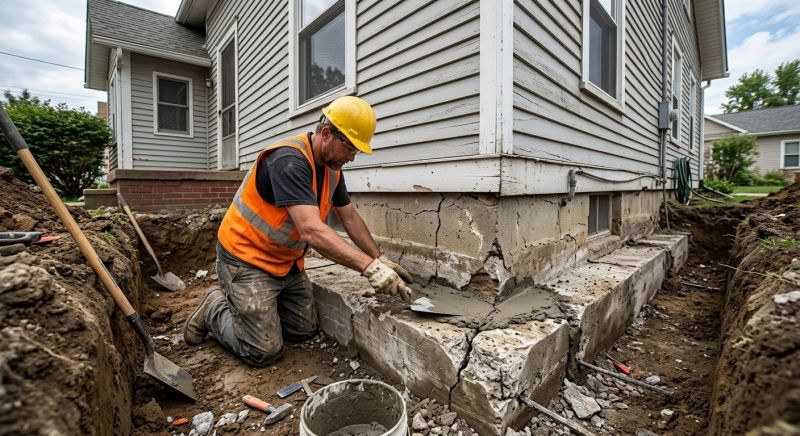 Cracked Foundation Repair in Satellite Beach, FL