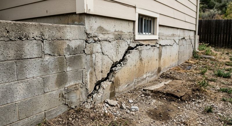 Cracked Foundation Repair in Titusville, FL