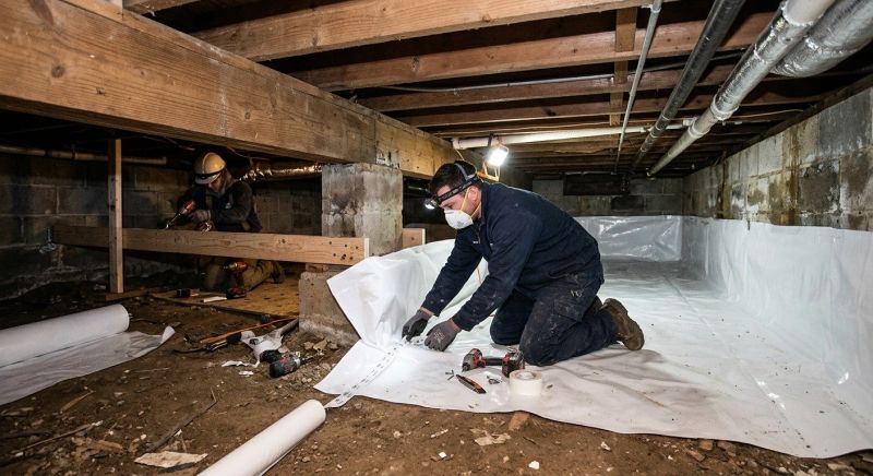 Crawl Space Leveling in Merritt Island, FL