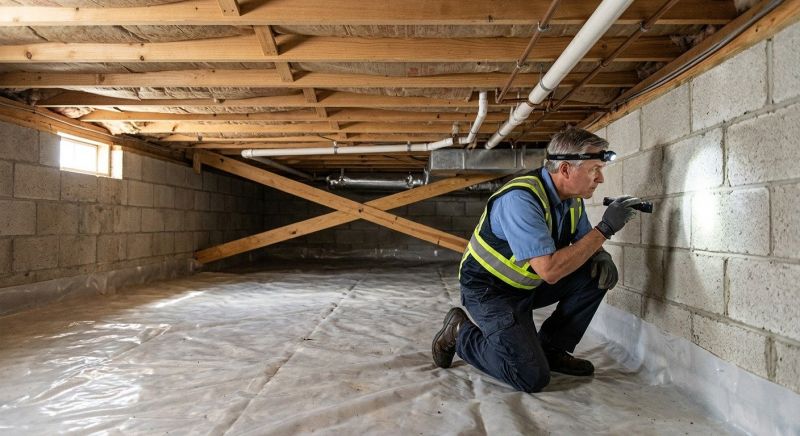 Crawl Space Leveling in Merritt Island, FL
