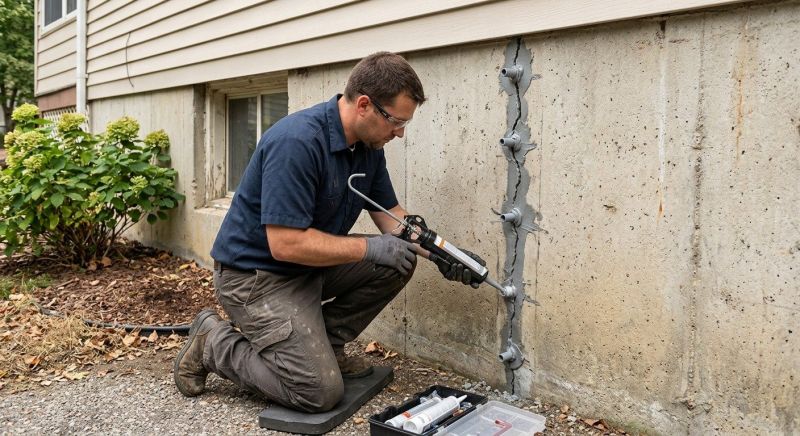 Foundation Crack Sealing in Merritt Island, FL