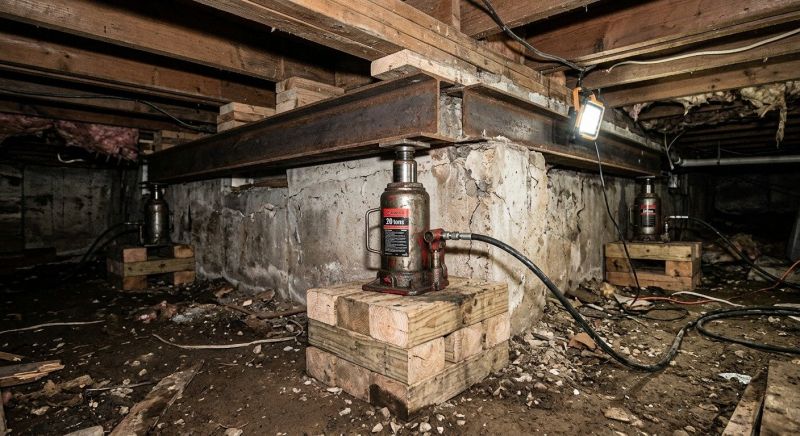 Foundation Jacking in Cape Canaveral, FL