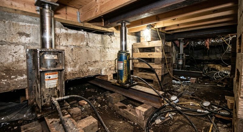 Foundation Jacking in Cocoa, FL