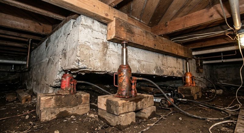 Foundation Jacking in Cocoa, FL