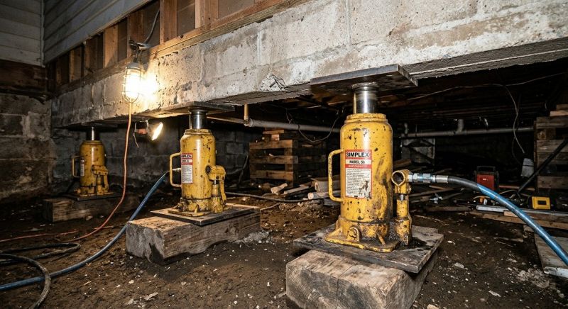 Foundation Jacking in Melbourne, FL