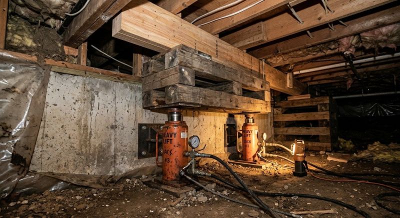 Foundation Jacking in Melbourne, FL