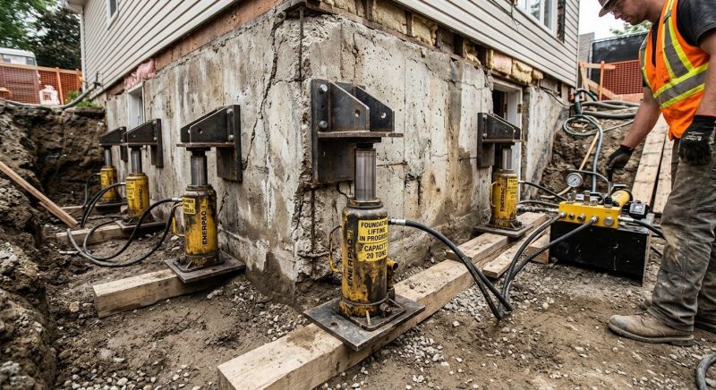 Foundation Jacking in Mims, FL