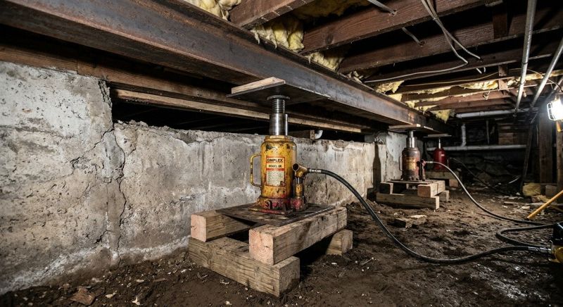 Foundation Jacking in Titusville, FL
