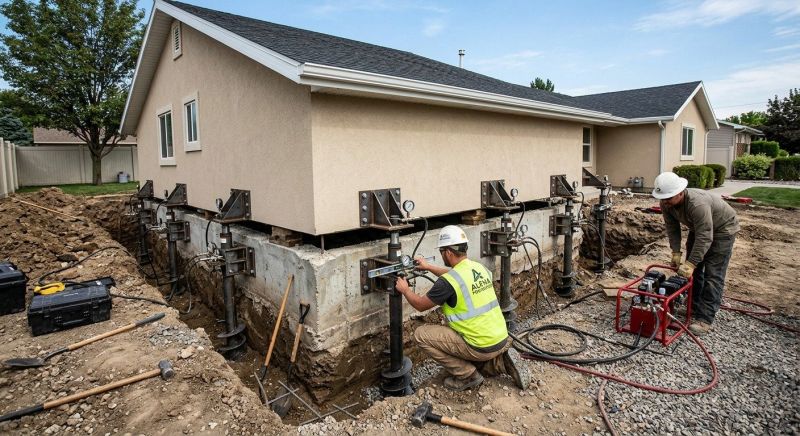 Foundation Pier Leveling in Merritt Island, FL