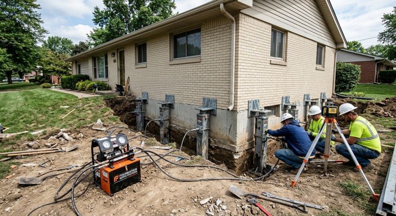 Foundation Pier Leveling in Merritt Island, FL