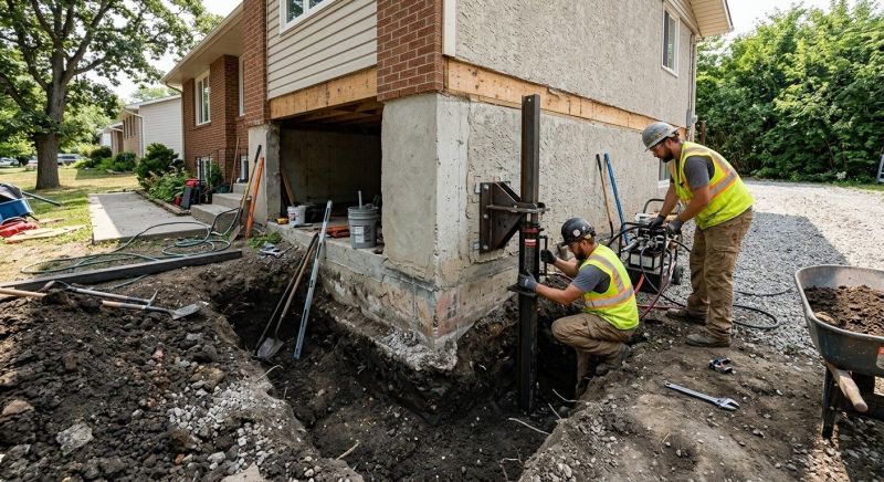 Foundation Pier Repair in Merritt Island, FL