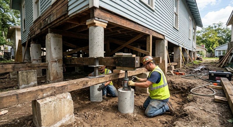 Foundation Pier Repair in Merritt Island, FL