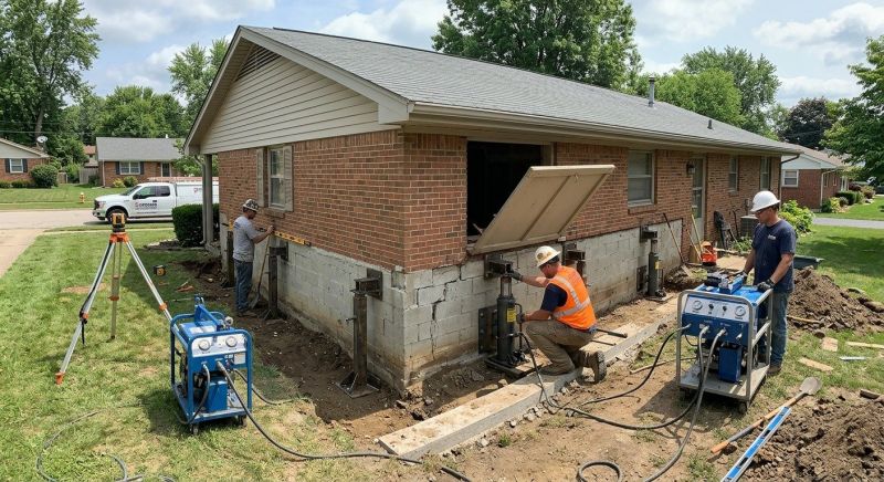 Foundation Releveling in Merritt Island, FL