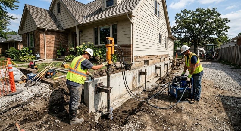 Foundation Stabilizing in Merritt Island, FL