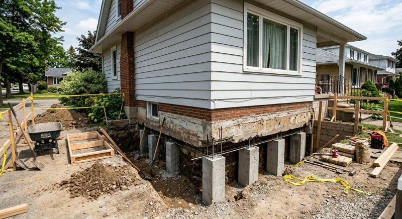 Foundation Underpinning in Merritt Island, FL