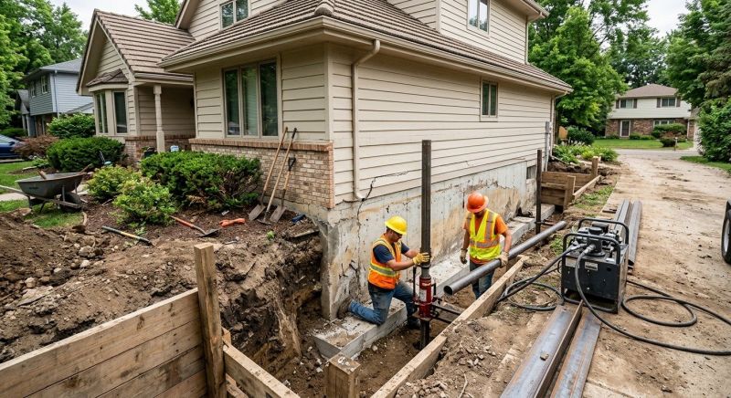 House Foundation Repair in Brevard County, FL