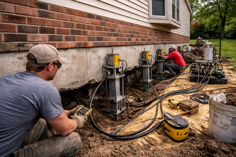Settling Foundation Service in Mims, FL