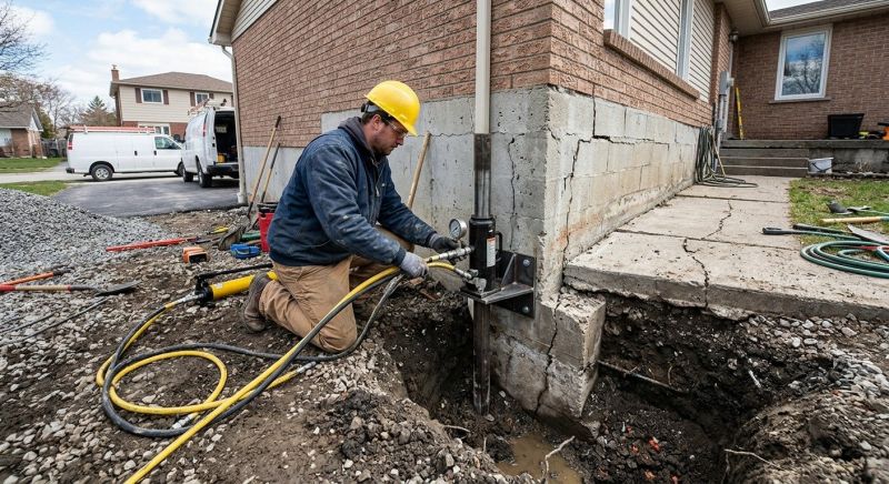 Sinking Foundation Repair in Merritt Island, FL