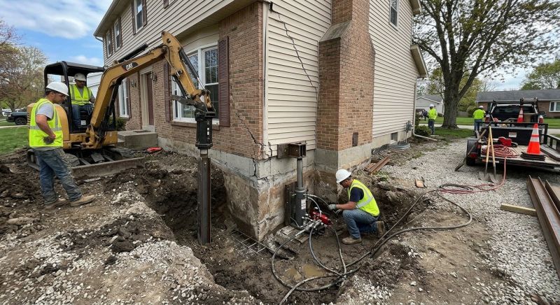 Sinking Foundation Repair in Mims, FL