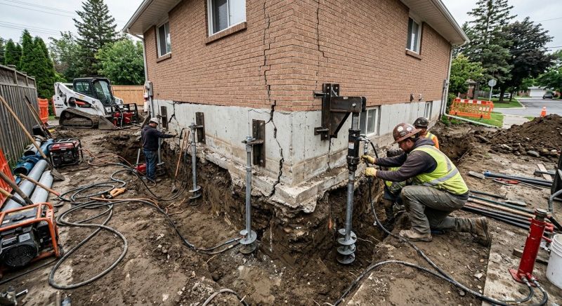 Sinking Foundation Repair in Rockledge, FL