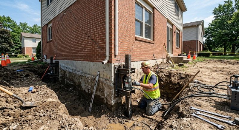 Sinking Foundation Repair in Titusville, FL