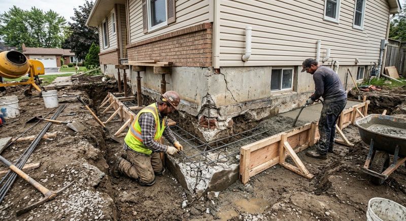 Slab Foundation Repair in Merritt Island, FL