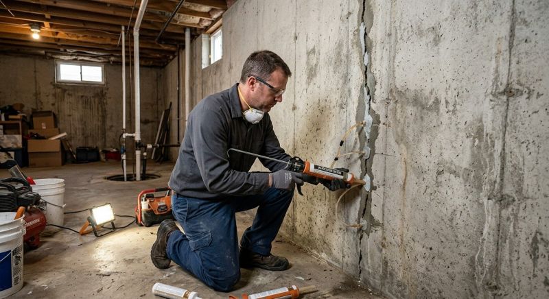 Structural Crack Repair in Merritt Island, FL