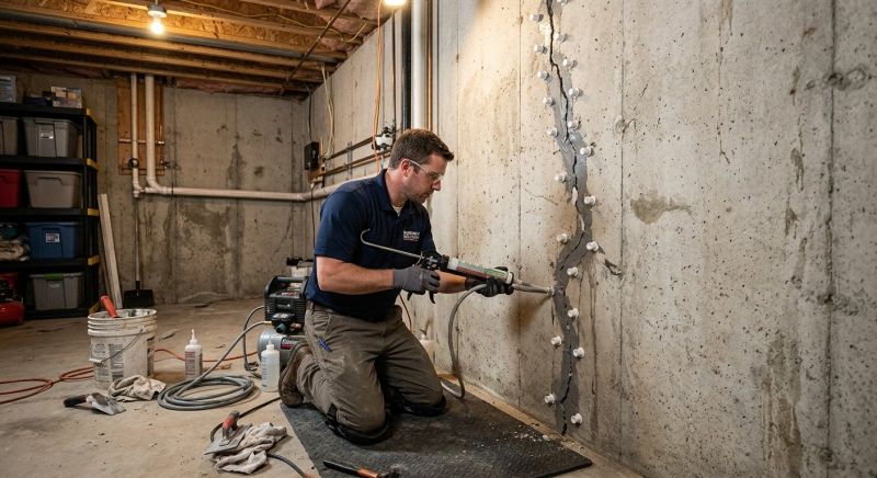 Structural Crack Repair in Merritt Island, FL