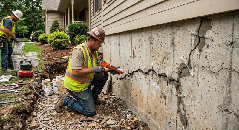 Structural Crack Repair in Merritt Island, FL